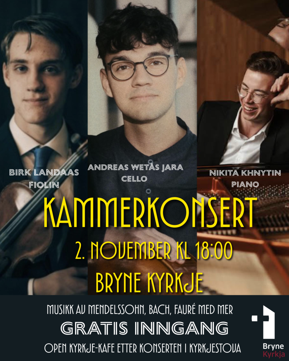 Klassisk konsert og Open kyrkje-kafé