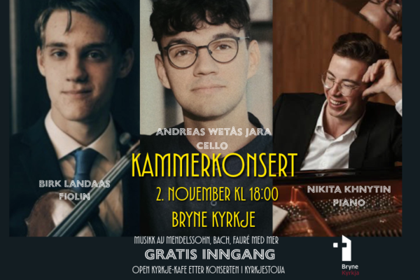 Klassisk konsert og Open kyrkje-kafé