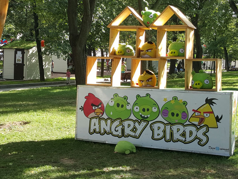 Angry Birds Гигантский