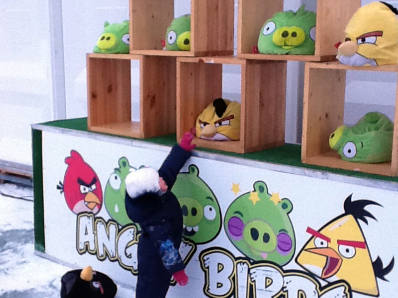 Angry Birds Гигантский