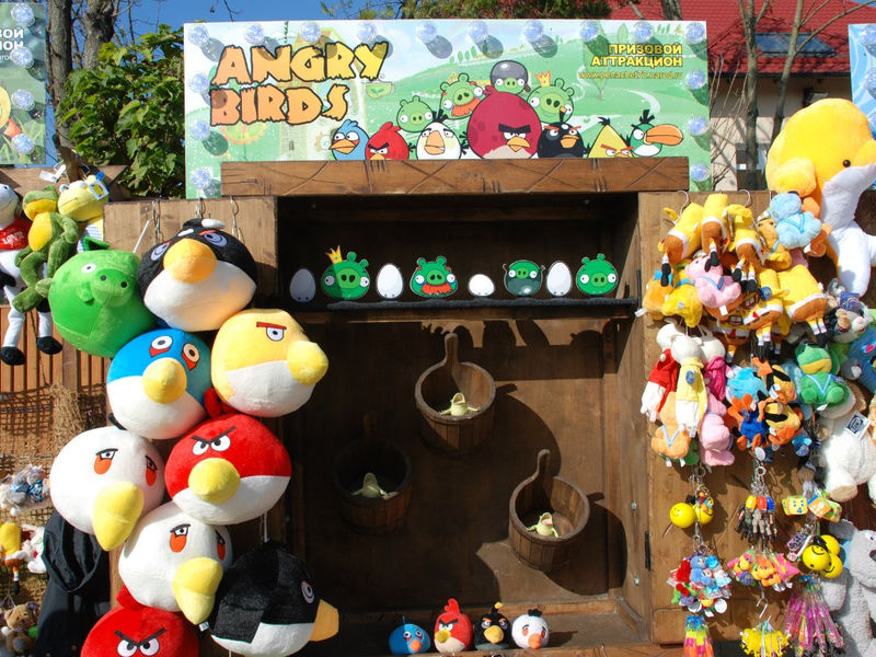 Angry Birds Призовой аттракцион