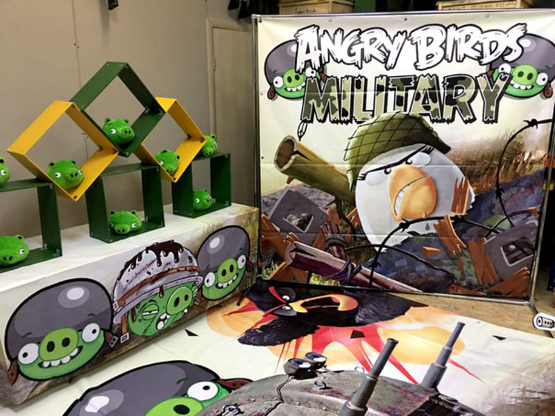 Angry Birds Милитари