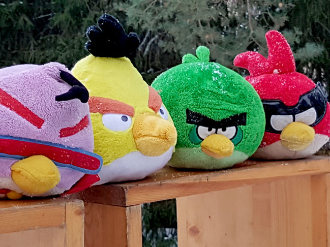 Angry Birds - аттракцион Злые Птицы