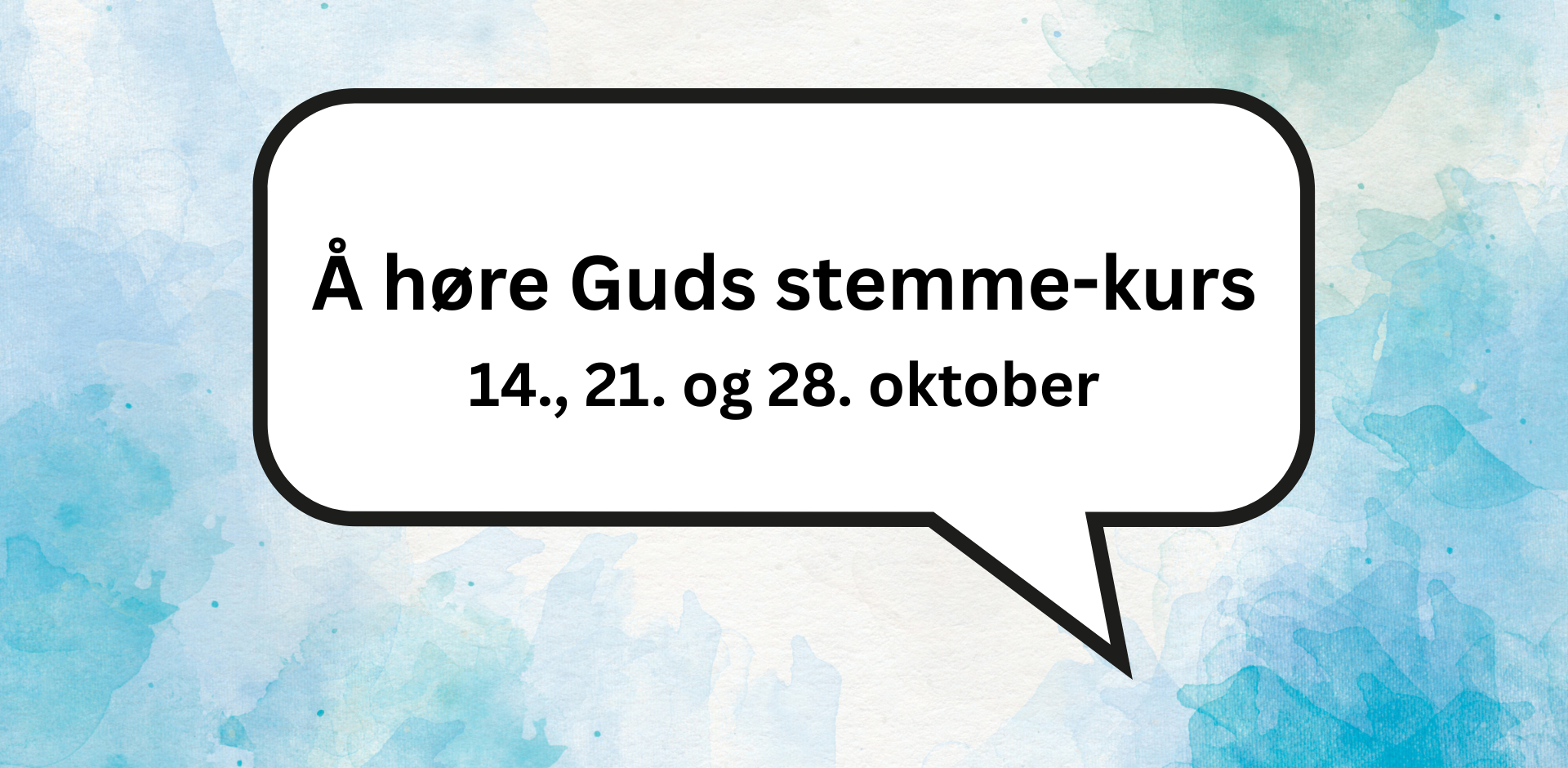 Å høre Guds stemme-kurs