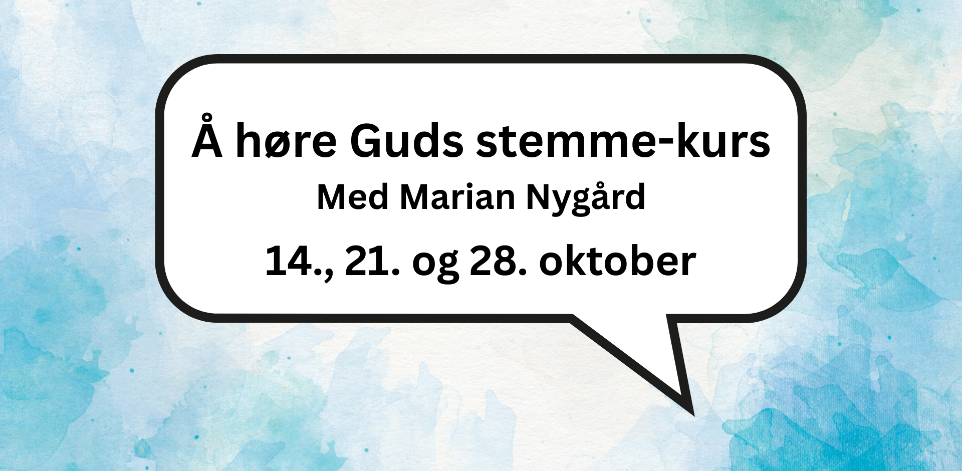 Å høre Guds stemme