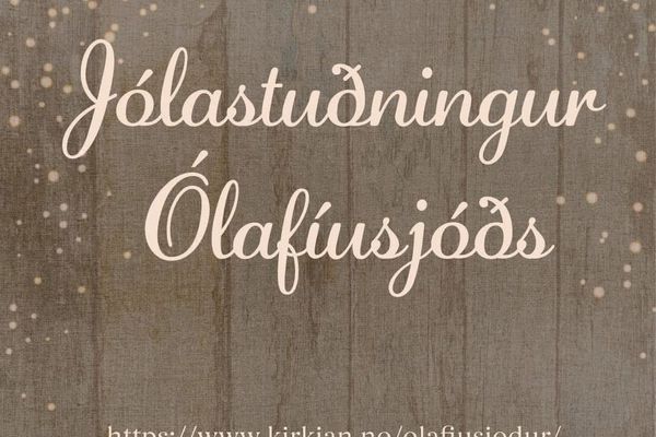 JÓLASTUÐNINGUR ÓLAFÍUSJÓÐS