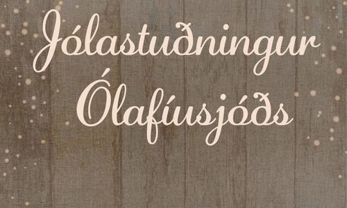 JÓLASTUÐNINGUR ÓLAFÍUSJÓÐS
