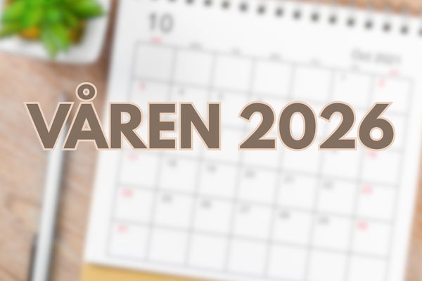 Kalender våren 2026