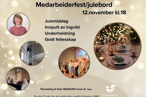 Medarbeiderfest/ Julebord