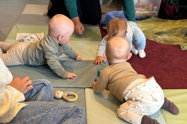 De minste skaper gode øyeblikk