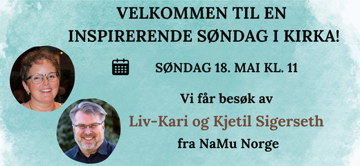 Liv Kari og Kjetil Sigerseth besøker Nordvestkirka