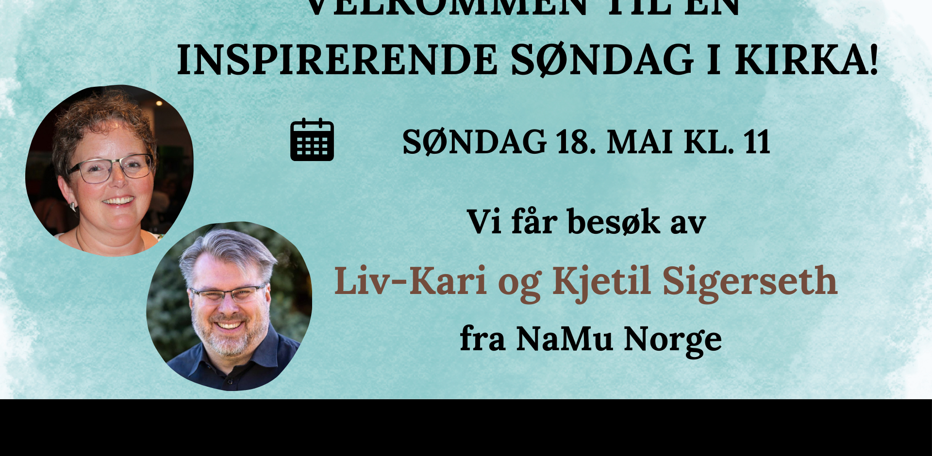 Liv Kari og Kjetil Sigerseth besøker Nordvestkirka