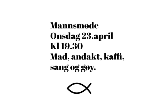 Matkurs og Mannsmøde april 2025