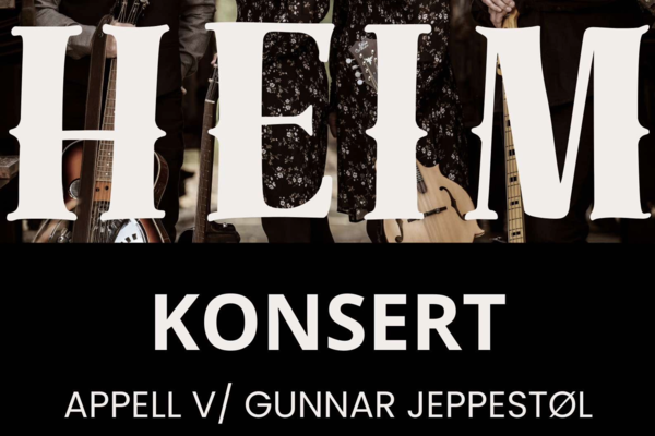 Konsert med Heim!