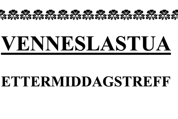 Ettermiddgastreff på Stua