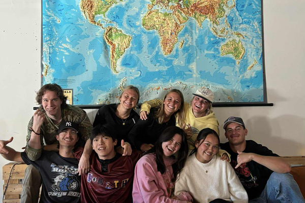 Lovsangskveld med UiO-team fra Hawaii