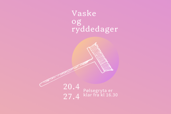 Vaske og ryddedager 2026
