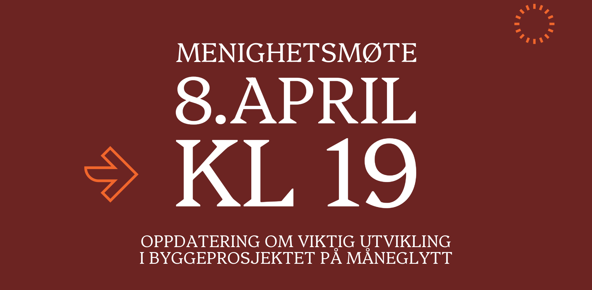 Menighetsmøte om bygg april 2026