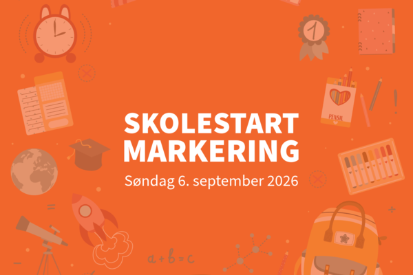 Skolestartmarkering 2026