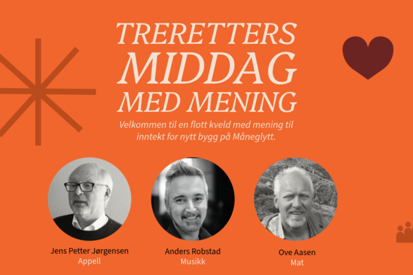 Treretters middag med mening