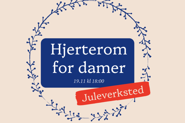 Juleverksted med Hjerterom for damer