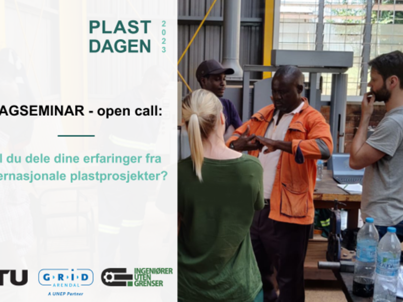Open call: Har du et prosjekt innenfor internasjonalt arbeid med plasthåndtering, som du ønsker å presentere under årets fagseminar? Da vil vi gjerne høre fra deg!