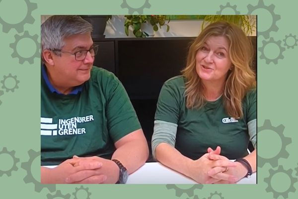 Projektleder Francisco og daglig leder Marianne gir noen smakebiter på IUG-året 2023. (Se video i artikkelen.)