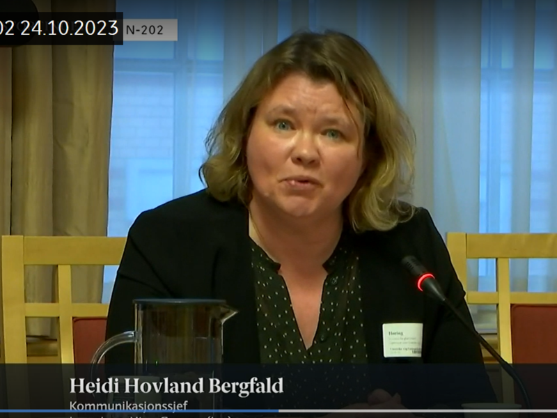 Kommunikasjonssjef Heidi Hovland Bergfald.