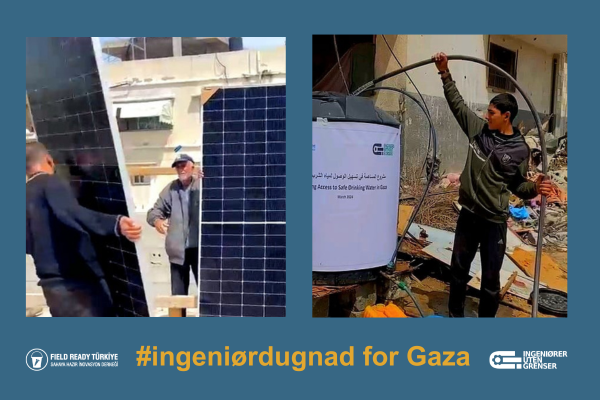 #ingeniørdugnad for Gaza ble startet opp rett før påske. Så langt har vi bidratt med vannsystemer nord i Gaza by og strøm fra solcellepaneler i en av de mange leirene i Rafah. (Se link til oppdateringsside om #ingeniørdugand, i saken.)