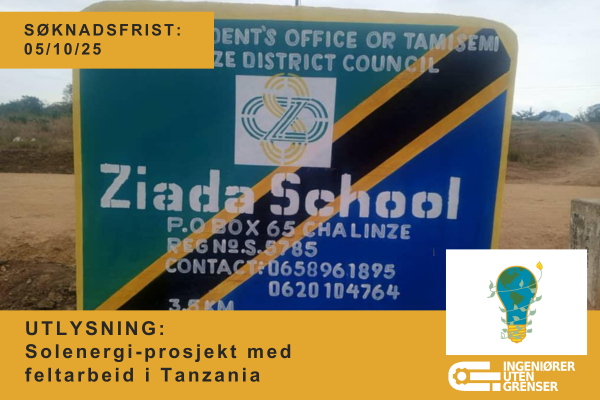 Solenergi-prosjekt med feltarbeid i Tanzania
