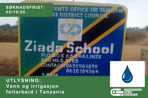 Vann og irrigasjon - feltarbeid i Tanzania