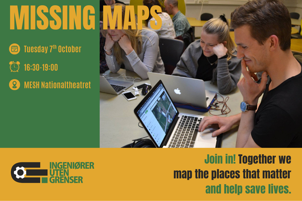 07.10.25: Missing Maps - at MESH (Oslo)