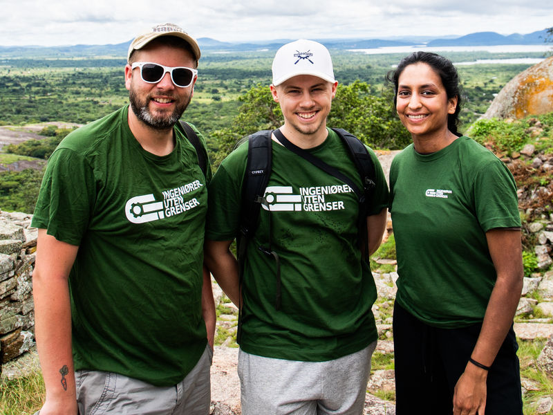 F.v. Joakim Gitlestad, Håkon Kristiansen og Priya Selvakumaran.