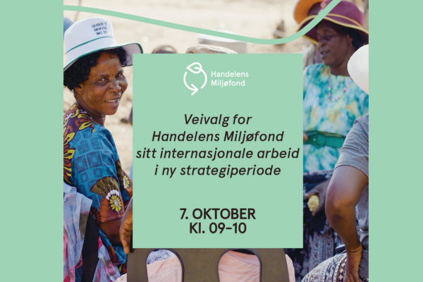 Innspillsmøte med Handelens Miljøfond tirsdag 7. oktober
