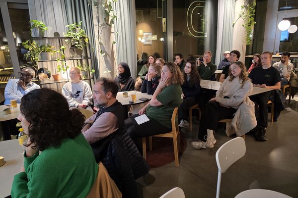 Korte faglige innlegg - ga 'food for thought' - og gode samtaler om IUG og den viktige rollen ingeniørfag spiller for en mer bærekraftig og rettferdig verden.