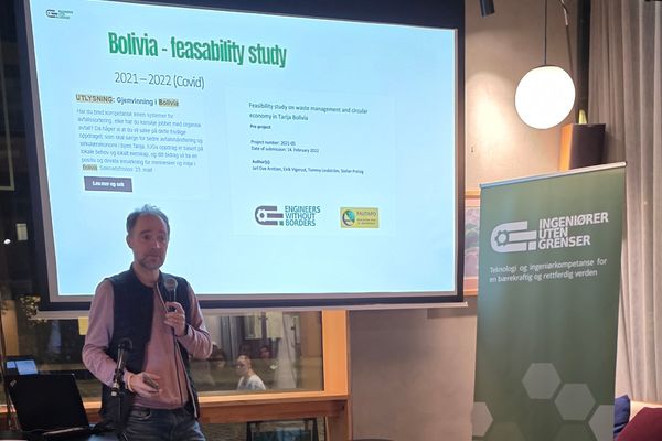 Stefan Preisig ga innblikk i mulighetsstudie innen avfallshåndtering - et oppdrag løst fra Norge.