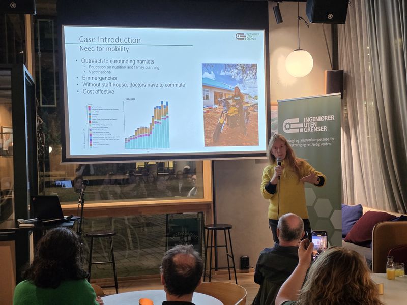 Ida Fagerli, erfaren IUG-frivillig og nylig mentor for et spennende Master med Mening oppdrag innen elektrisk mobilitet for helsestasjoner i Tanzania.