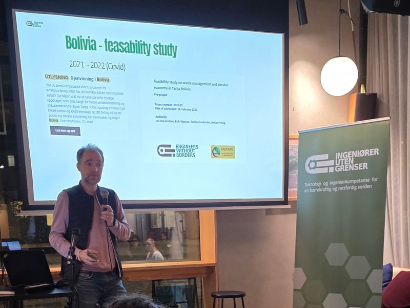 Stefan Preisig ga innblikk i mulighetsstudie innen avfallshåndtering - et oppdrag løst fra Norge.