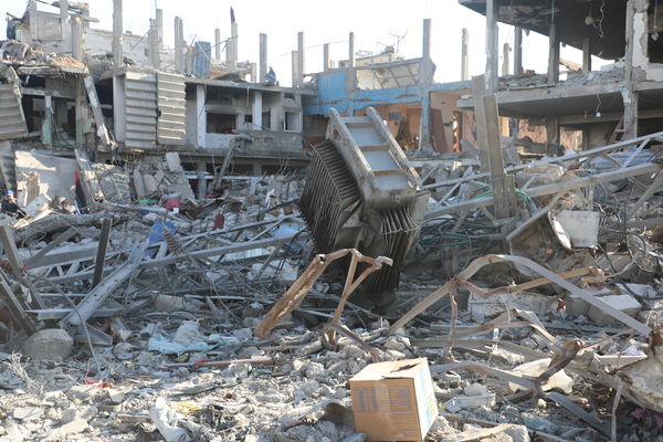 Massive ødeleggelser. Foto: GEDCO