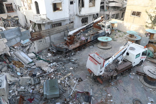 Strømforsyningen til Gazastripen er fullstendig ute av drift. Foto: GEDCO