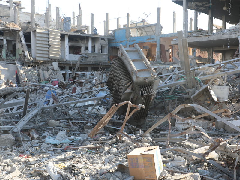 Massive ødeleggelser. Foto: GEDCO