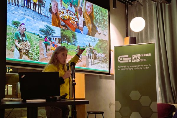 Ida Fagerli med foredrag om flere IUG-oppdrag innen solenergi.