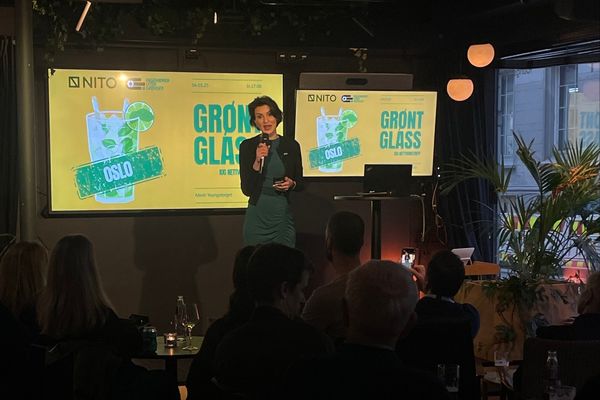 Grønt Glass i Oslo, i anledning den internasjonale ingeniørdagen for bærekraftig utvikling (4. mars).