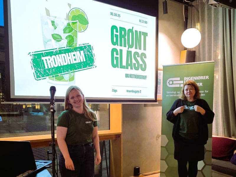 I år har det vært to Grønt Glass treff i Trondheim.