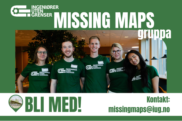 Bli en del av Missing Maps-arbeidet i IUG!