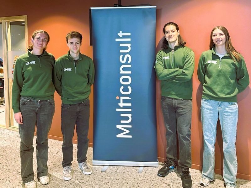 IUG NTNU, har en rekke arrangementer på campus. Og bidrar gjerne med kartleggingshjelp til bedrifter. Her hos Multiconsult Trondheim.