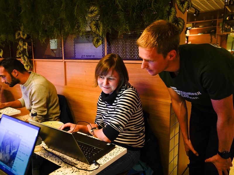 Hjelp fra 'grønne t-skjorter' gjør det lett å komme igang med kartlegging.