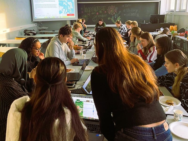 IUG NMBU avholder jevnlig Missing Maps i Ås.