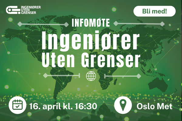 Velkommen til infomøte om IUG på Oslo Met, torsdag 16. april! Husk påmelding! Håper vi sees:-)