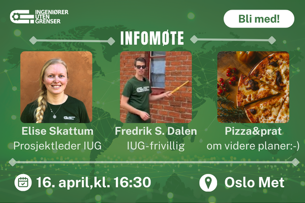 Hør fra erfarne IUG'ere - og bli med i samtaler om framtidig IUG-aktivitet på Oslo Met.